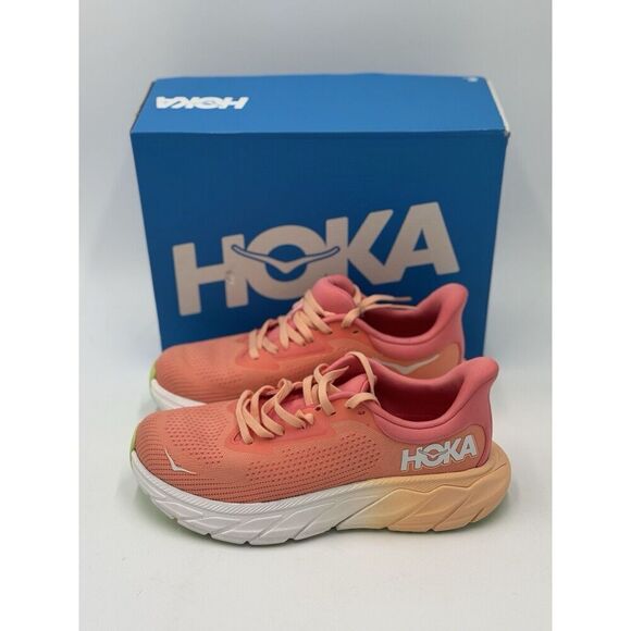 Hoka One One Shoes - HOKA Women's Arahi 7 Running Shoes Papaya Coral New *READ* Size 7 $145 retail